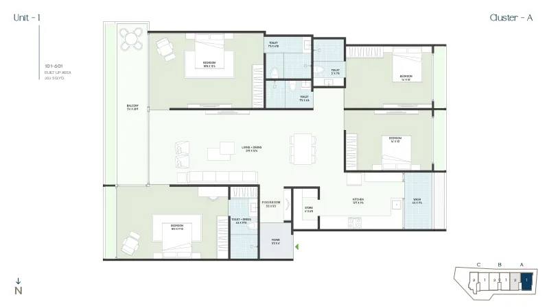 Cluster A Unit 1